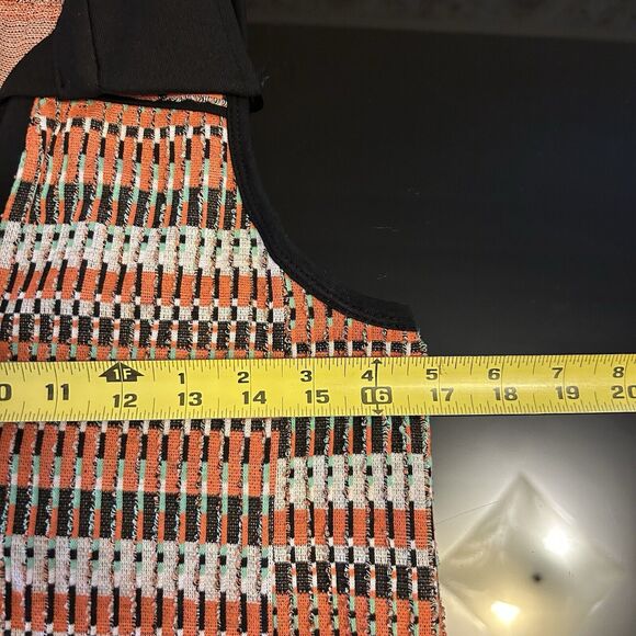 Urban Outfitters Orange Racerback 70"s Style Mini‎ Dress S Collared Retro NWT - Picture 6 of 7